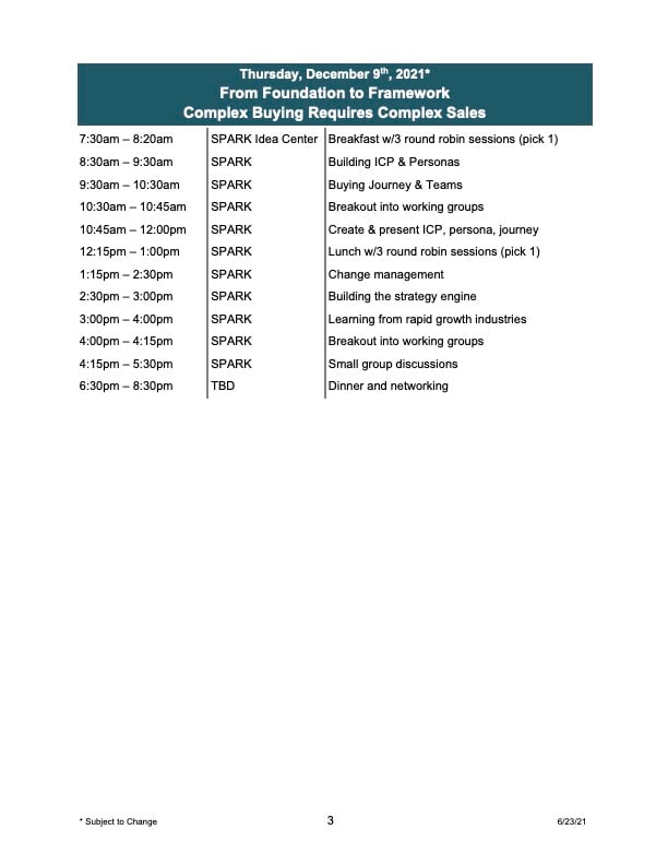p3 23 June 21 Manufacturing Growth Summit Agenda